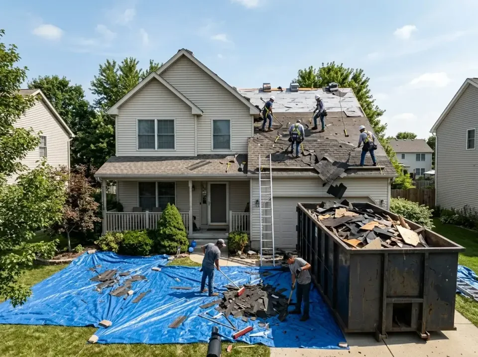 roof-replacement-debris-remova-004 — frequently asked questions, Cheapest Dumpster Rentals in Bosque Farms, NM